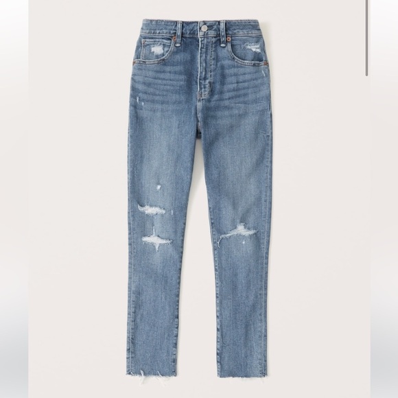 Abercrombie & Fitch Ankle Jean High Rise